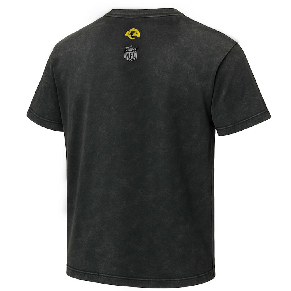 Los Angeles Rams EQUIHUA Retro T-Shirt Black
