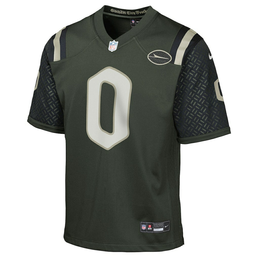 Nike Braelon Allen New York Jets Youth 2025 Rivalries Collection Game Jersey Gotham Green