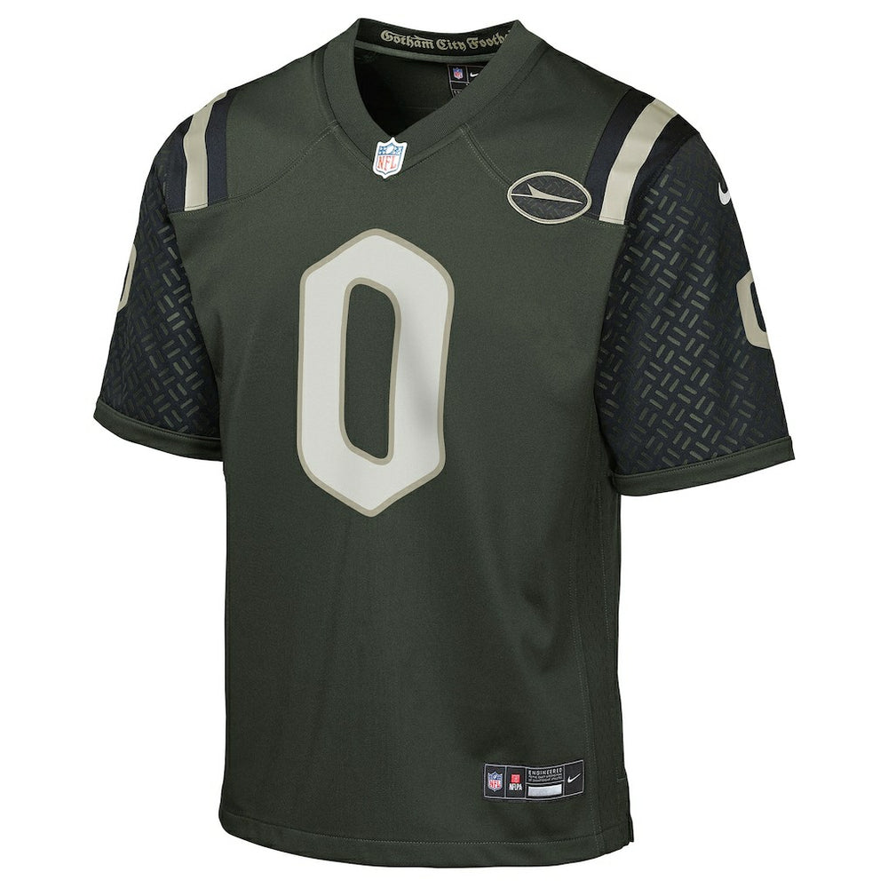 Nike Braelon Allen New York Jets Youth 2025 Rivalries Collection Game Jersey Gotham Green