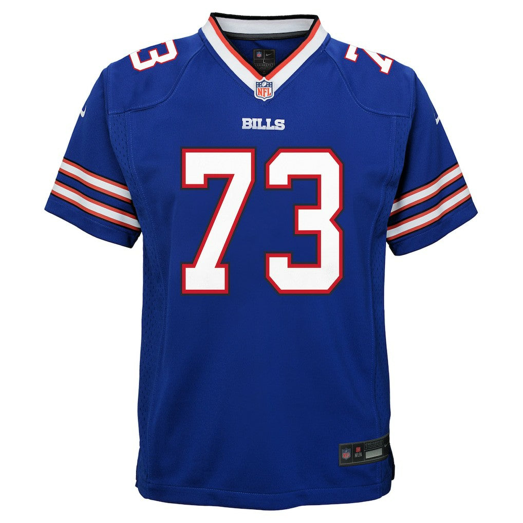 Nike Dion Dawkins Buffalo Bills Youth Team Game Jersey Royal