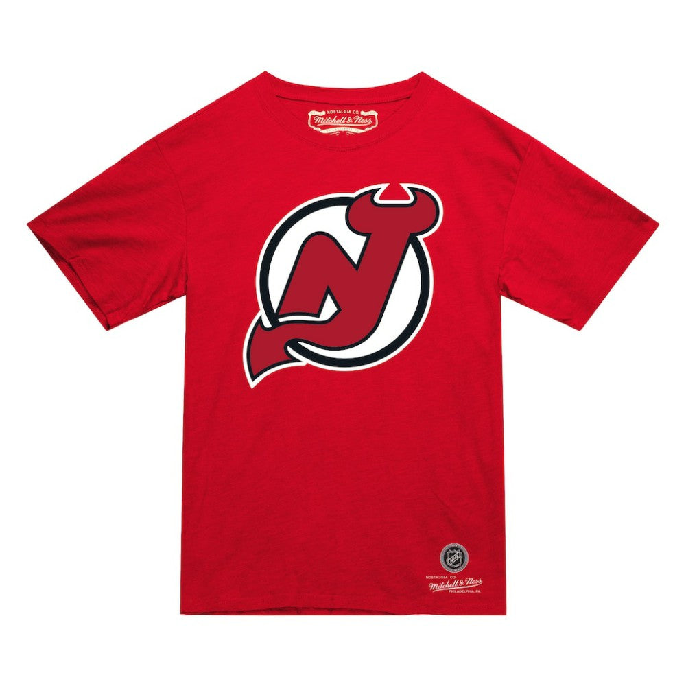 New Jersey Devils Mitchell & Ness Heritage T-Shirt - Red - NHL 203403332