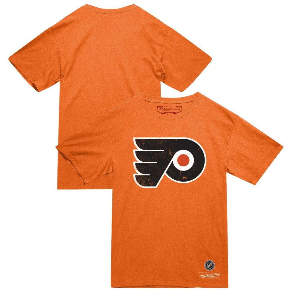 Philadelphia Flyers Mitchell & Ness Heritage T-Shirt - Orange - NHL 203403334