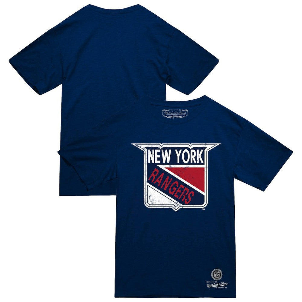 New York Rangers Mitchell & Ness Heritage T-Shirt - Navy - NHL 203403335