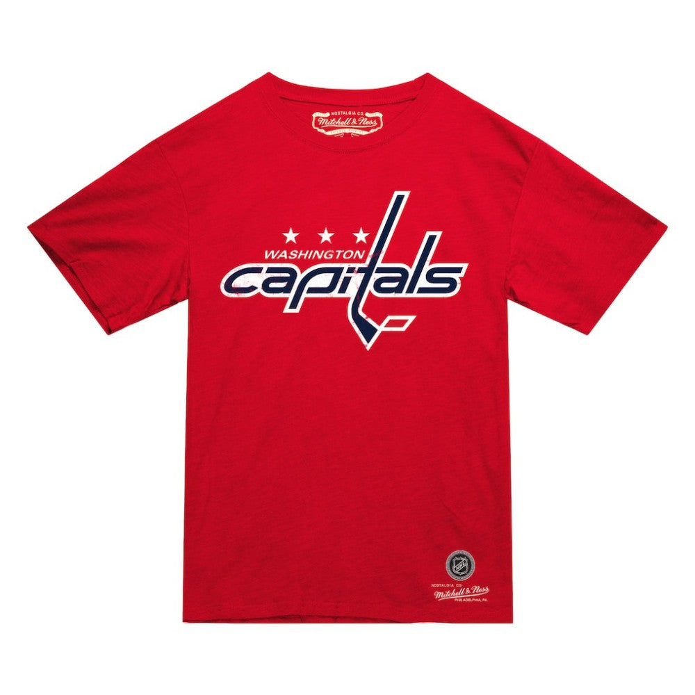 Washington Capitals Mitchell & Ness Heritage T-Shirt - Red - NHL 203403351