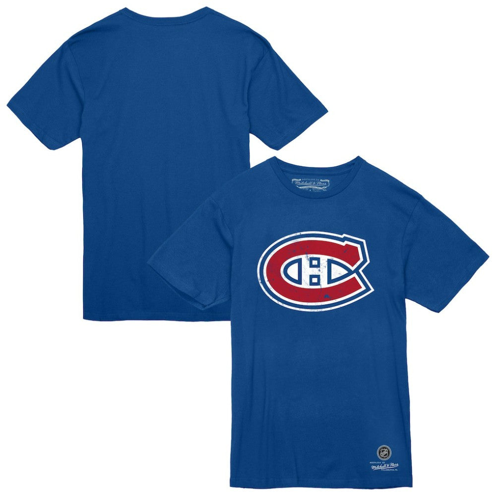 Montreal Canadiens Mitchell & Ness Heritage T-Shirt - Blue - NHL 203403352