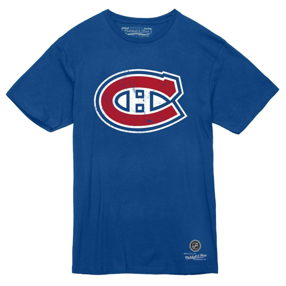Montreal Canadiens Mitchell & Ness Heritage T-Shirt - Blue - NHL 203403352