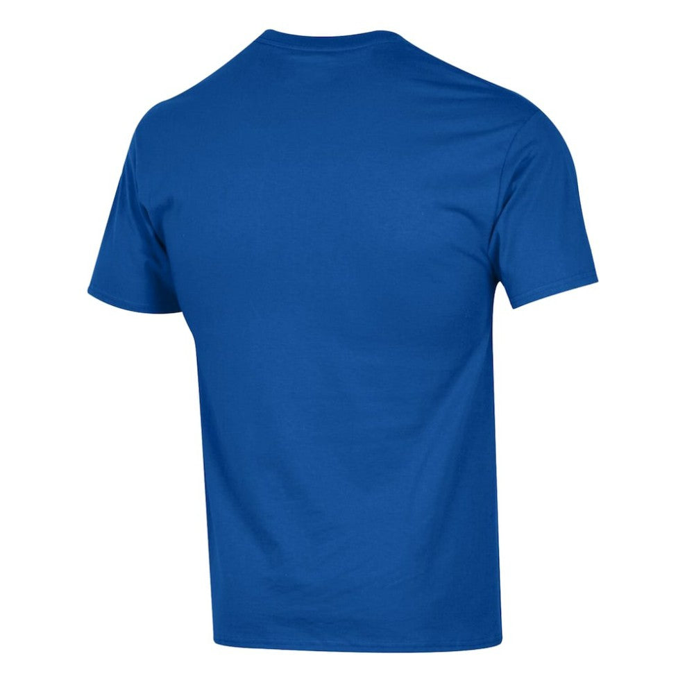 Tampa Bay Lightning Champion Helmet T-Shirt - Royal - NHL 203407106