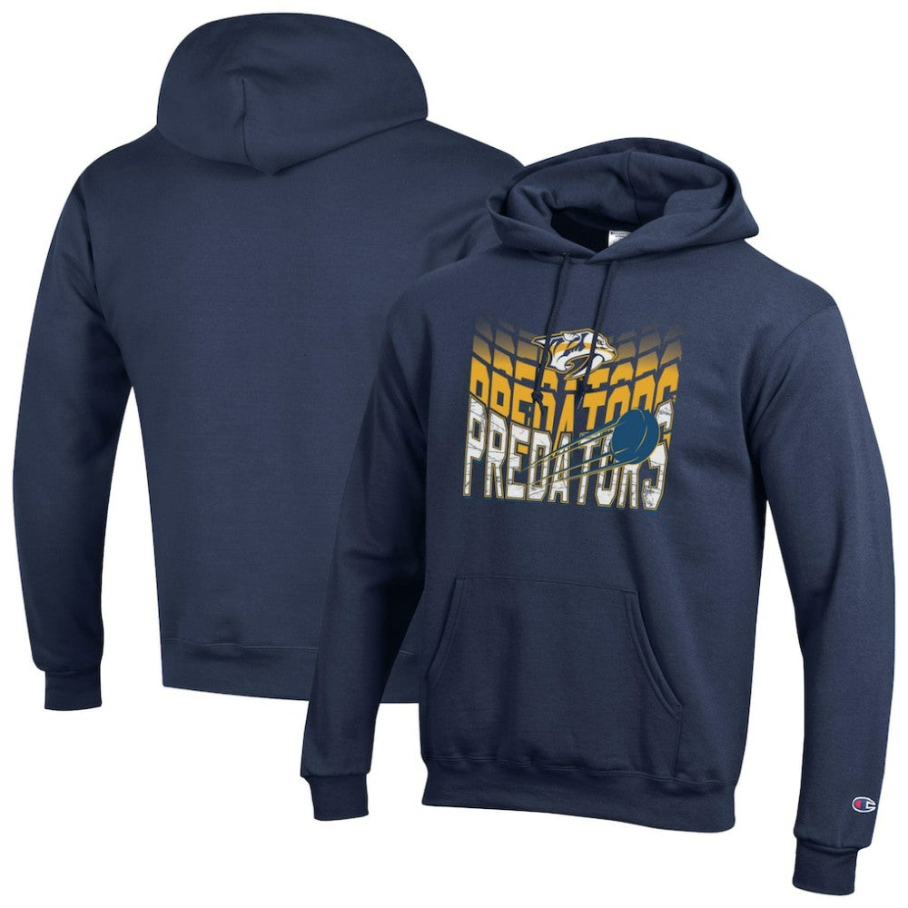 Nashville Predators Champion Powerblend Hoodie - Navy - NHL 203407151
