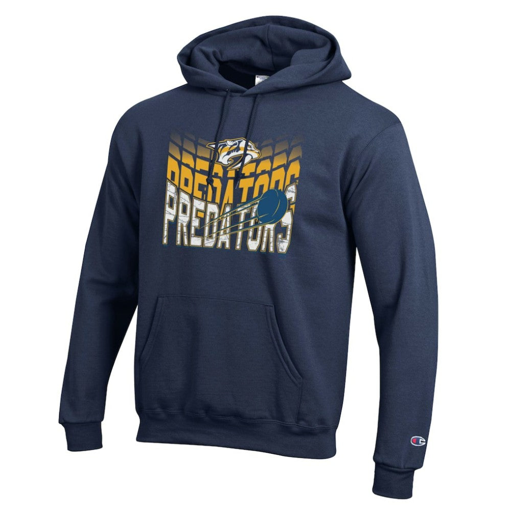 Nashville Predators Champion Powerblend Hoodie - Navy - NHL 203407151