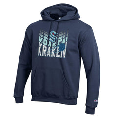 Seattle Kraken Champion Powerblend Hoodie - Navy - NHL 203407160