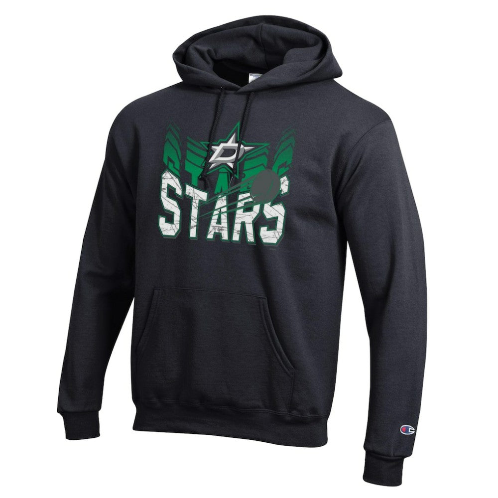 Dallas Stars Champion Powerblend Hoodie - Black - NHL 203407170
