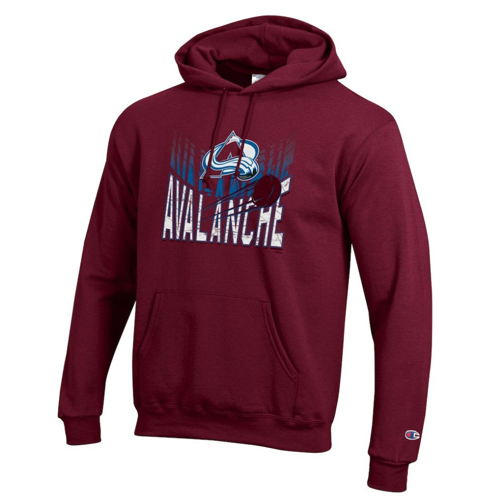 Colorado Avalanche Champion Powerblend Hoodie - Burgundy - NHL 203407173