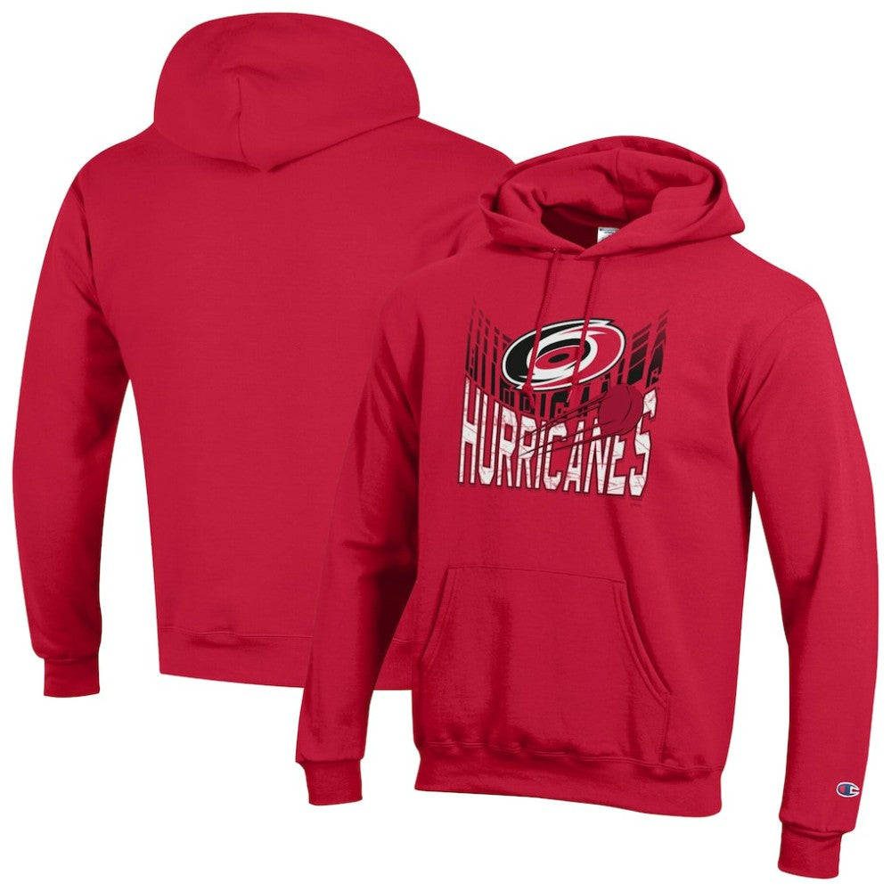 Carolina Hurricanes Champion Powerblend Hoodie - Red - NHL 203407175