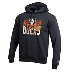 Anaheim Ducks Champion Powerblend Hoodie - Black - NHL 203407179
