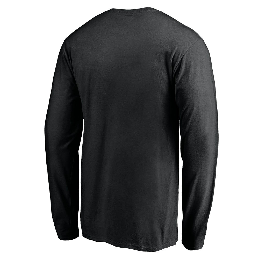 Milwaukee Brewers Team Logo Long Sleeve T-Shirt - Black - MLB Sale