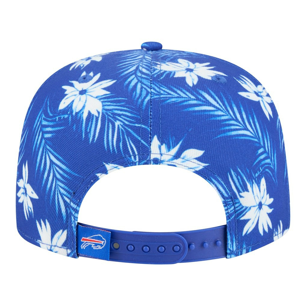 Buffalo Bills New Era Palm Print A-Frame 9FIFTY Snapback Hat Royal