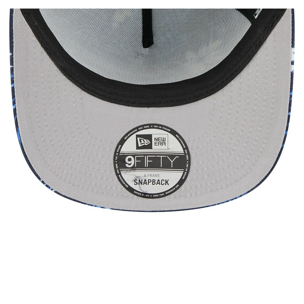 Chicago Bears New Era Palm Print A-Frame 9FIFTY Snapback Hat Navy