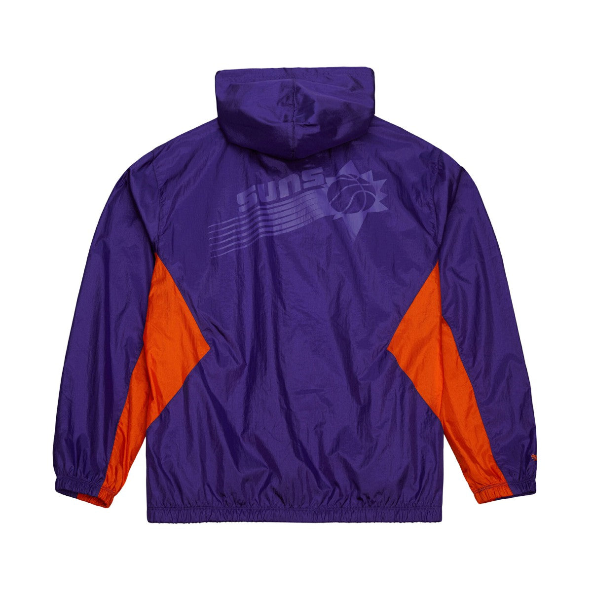Phoenix Suns Playmaker Full-Zip Hooded Windbreaker Jacket Purple | Mitchell & Ness