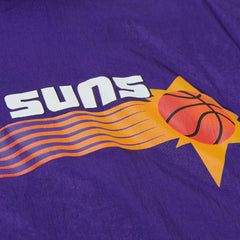 Phoenix Suns Playmaker Full-Zip Hooded Windbreaker Jacket Purple | Mitchell & Ness