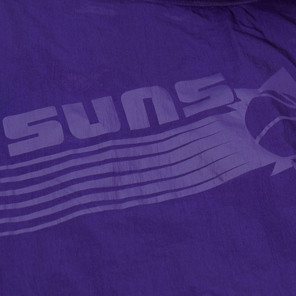 Phoenix Suns Playmaker Full-Zip Hooded Windbreaker Jacket Purple | Mitchell & Ness
