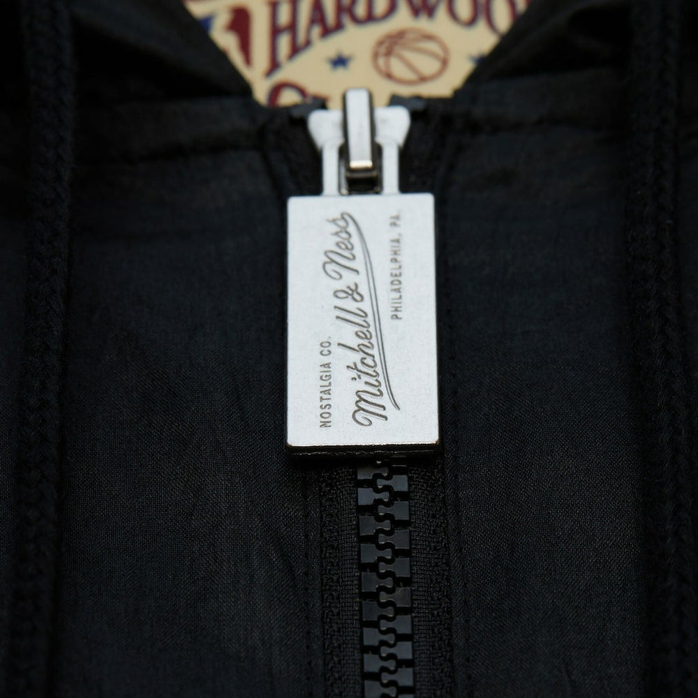 Cleveland Cavaliers Playmaker Full-Zip Hooded Windbreaker Jacket for sale Black | Mitchell & Ness