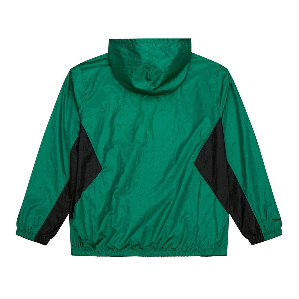 Boston Celtics Playmaker Full-Zip Hooded Windbreaker Jacket Kelly Green | Mitchell & Ness outlet