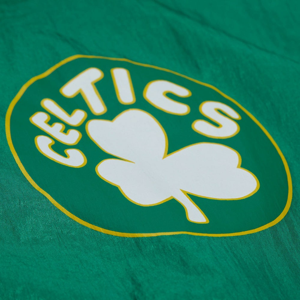 Boston Celtics Playmaker Full-Zip Hooded Windbreaker Jacket Kelly Green | Mitchell & Ness outlet