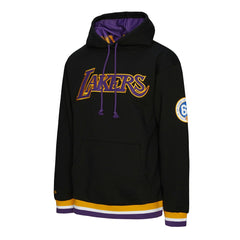 Los Angeles Lakers Unisex Vintage Heavyweight Hoodie Black | Mitchell & Ness online
