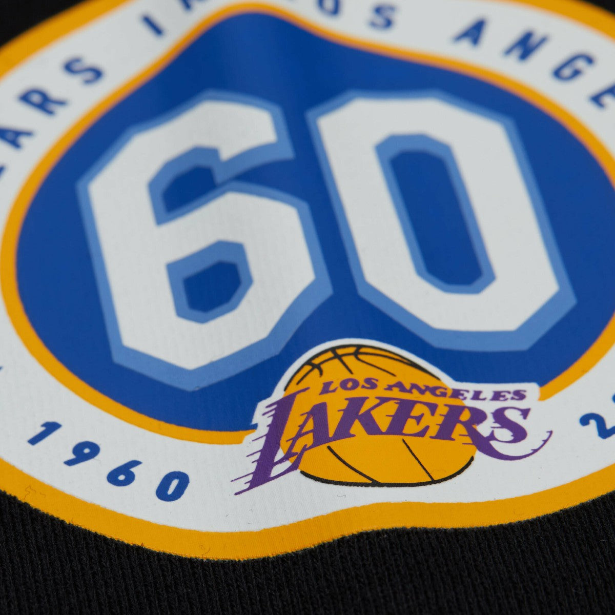 Los Angeles Lakers Unisex Vintage Heavyweight Hoodie Black | Mitchell & Ness online
