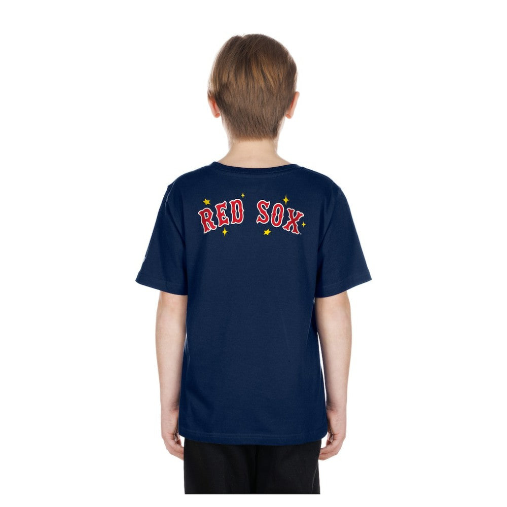 Boston Red Sox New Era Youth Stars & Cap T-Shirt - Navy - New Era Discount
