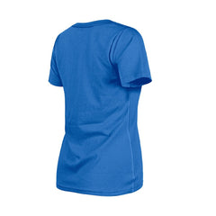 Chicago Cubs New Era Women's Little Miss 2 V-Neck T-Shirt - Royal - New Era on Sale