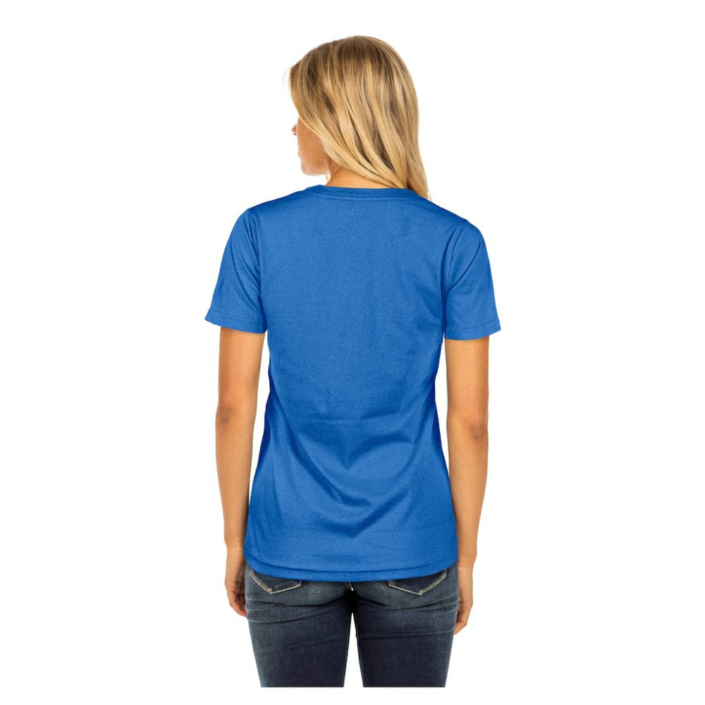 Chicago Cubs New Era Women's Little Miss 2 V-Neck T-Shirt - Royal - New Era on Sale