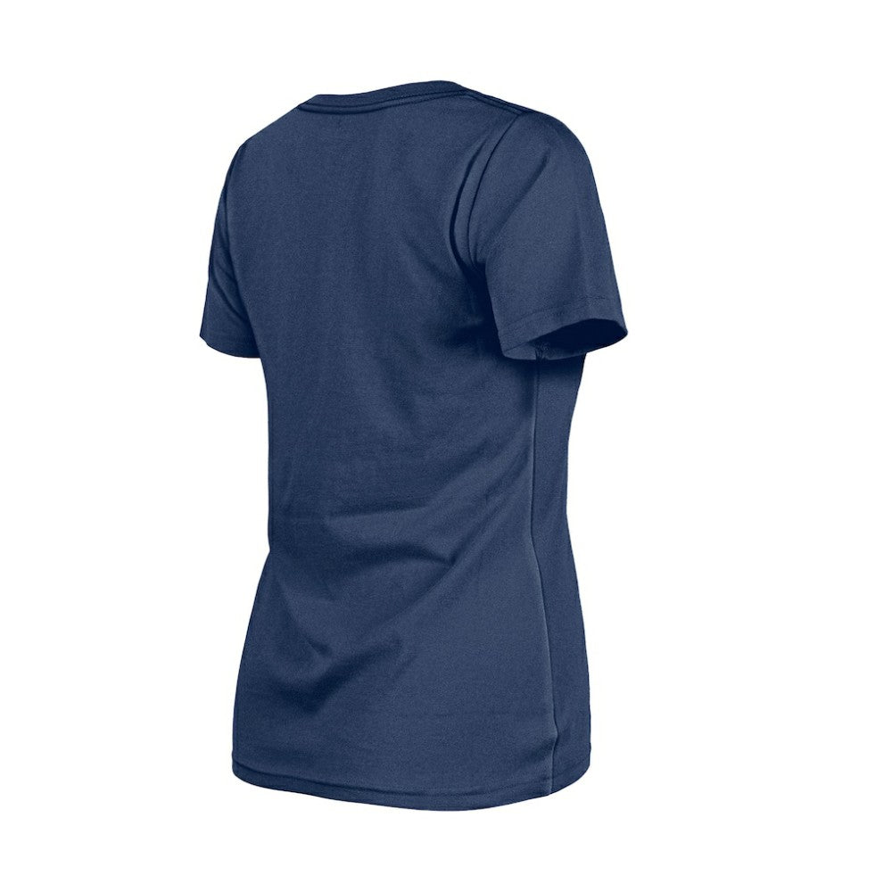 Houston Astros New Era Women's Little Miss 2 V-Neck T-Shirt - Navy - New Era Sale