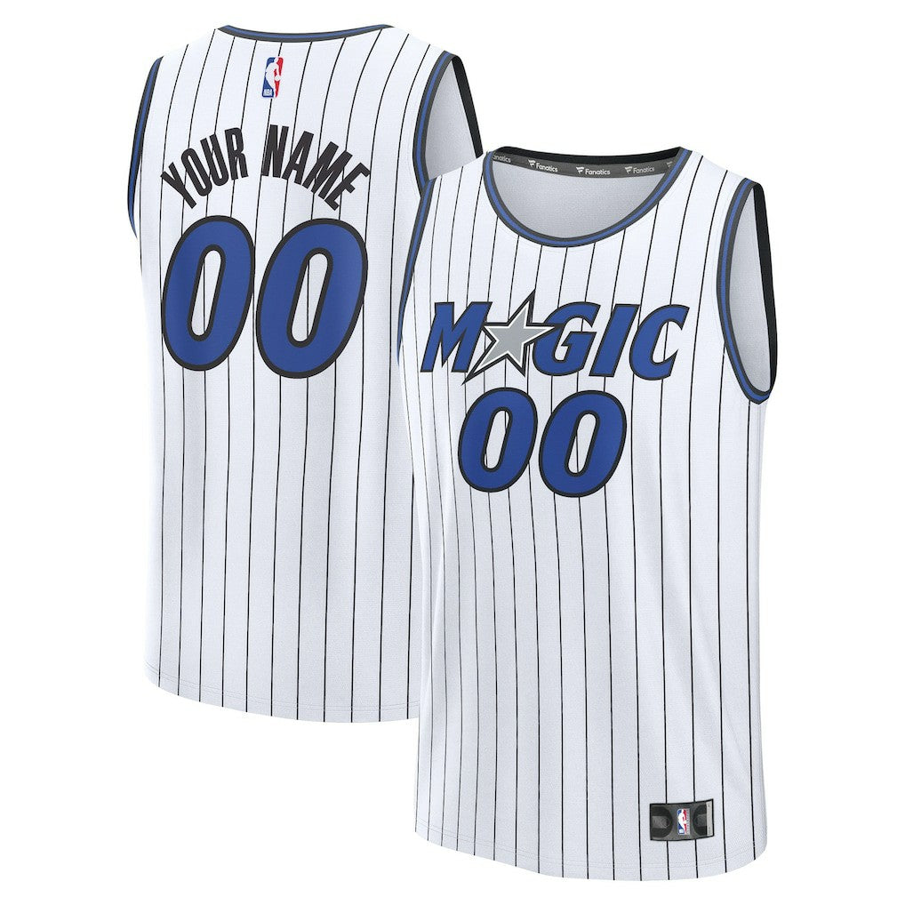 Orlando Magic Fast Break Replica Custom Jersey Association Edition White | Fanatics Lifestyle