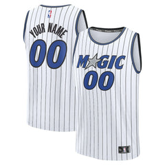 Orlando Magic Fast Break Replica Custom Jersey Association Edition White | Fanatics Lifestyle