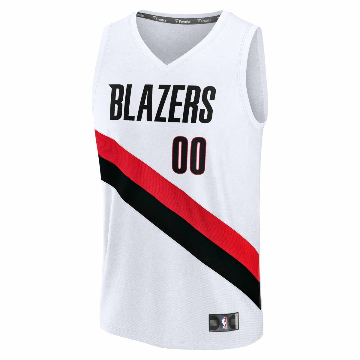 Portland Trail Blazers Fast Break Replica Custom Jersey Association Edition White | Fanatics US