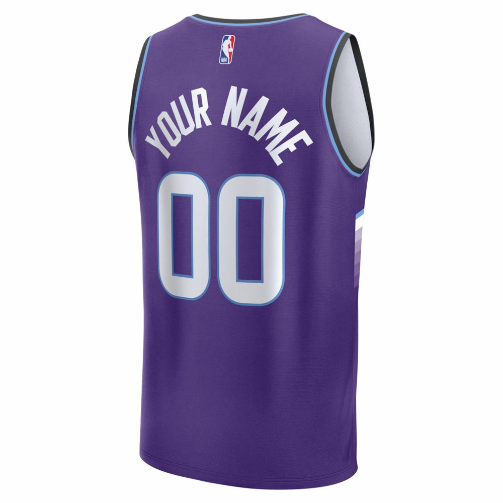 Utah Jazz Youth Fast Break Replica Custom Jersey Icon Edition | Fanatics Near Me