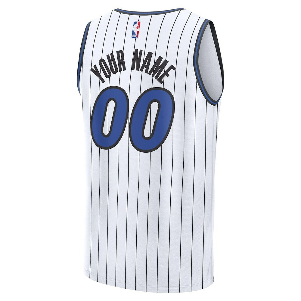 Orlando Magic Youth Fast Break Replica Custom Jersey Association Edition White | Fanatics
