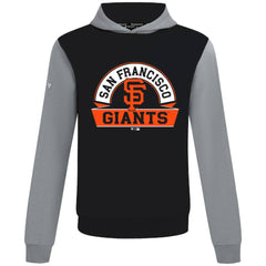 San Francisco Giants Levelwear Throwback Ultimate Banner Arch Hoodie - Black - MLB Sale