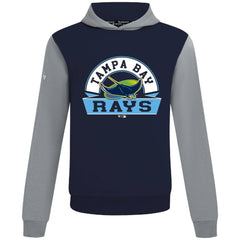 Tampa Bay Rays Levelwear Throwback Ultimate Banner Arch Hoodie - Navy - MLB Sale