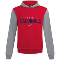 St. Louis Cardinals Levelwear Throwback Carve Ultimate Hoodie - Red - MLB Online