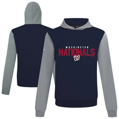 Washington Nationals Levelwear Throwback Carve Ultimate Hoodie - Navy - MLB on Sale