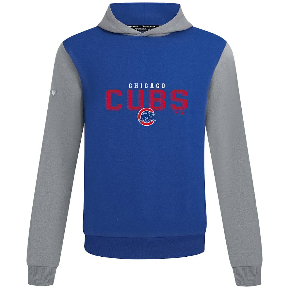 Chicago Cubs Levelwear Throwback Carve Ultimate Hoodie - Royal - MLB Online