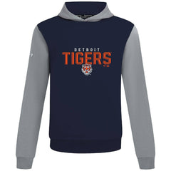Detroit Tigers Levelwear Throwback Carve Ultimate Hoodie - Navy - MLB on Sale