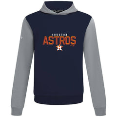 Houston Astros Levelwear Throwback Carve Ultimate Hoodie - Navy - MLB on Sale