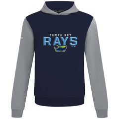Tampa Bay Rays Levelwear Throwback Carve Ultimate Hoodie - Navy - MLB on Sale