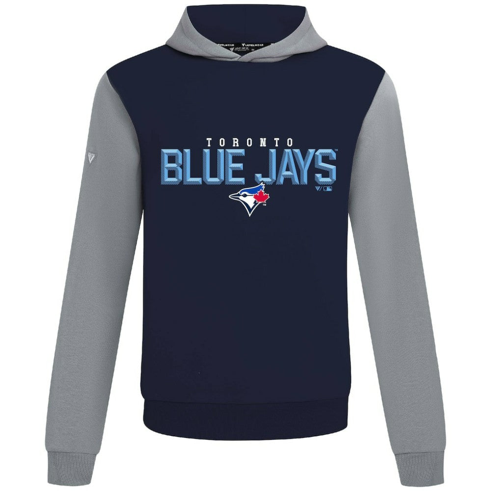 Toronto Blue Jays Levelwear Throwback Carve Ultimate Hoodie - Navy - MLB Online