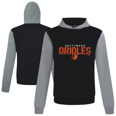 Baltimore Orioles Levelwear Throwback Carve Ultimate Hoodie - Black - MLB Online