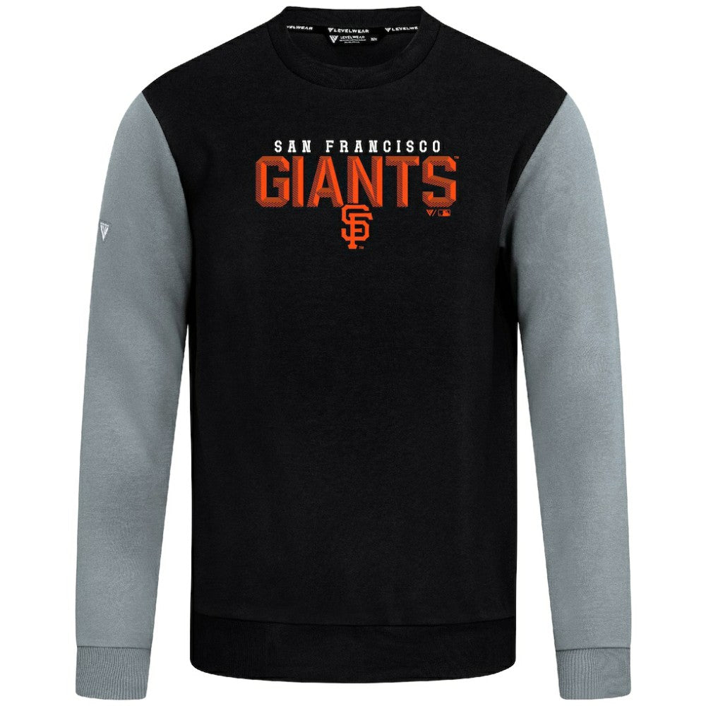 San Francisco Giants Levelwear Throwback Ultimate Carve Sweatshirt - Black - MLB Sale