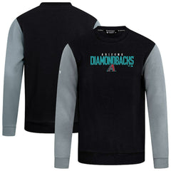 Arizona Diamondbacks Levelwear Throwback Ultimate Carve Sweatshirt - Black - MLB Discount